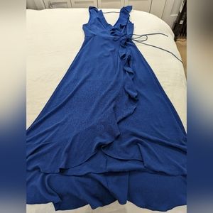 She & Sky royal blue formal dress